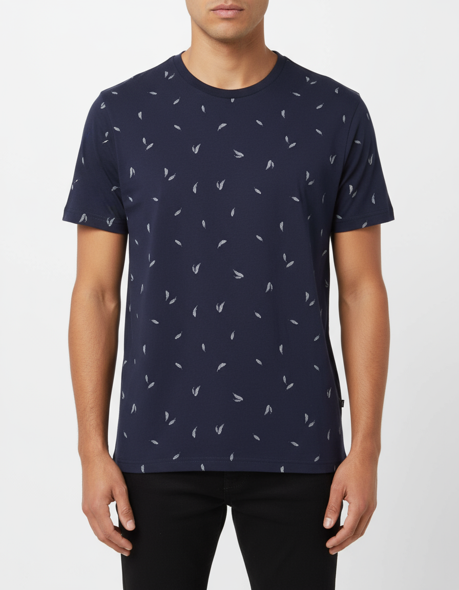 Remera de Algodón Plumitas 481