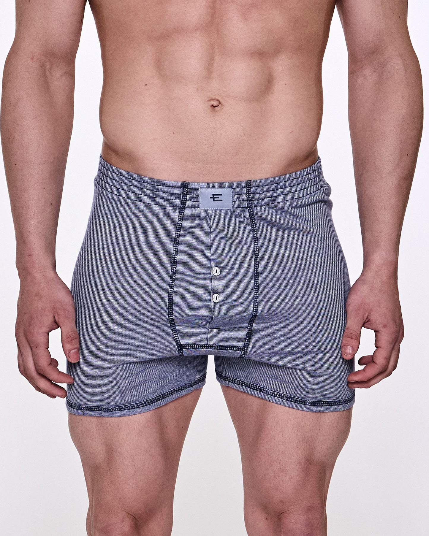 Boxer rayado de algodon 640