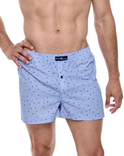 Boxer poplin comillas 648