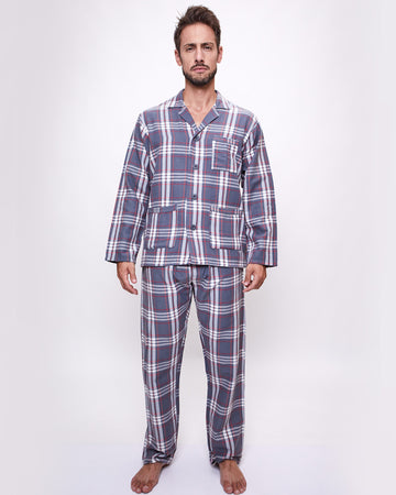 Traje pijama de viyela 1907
